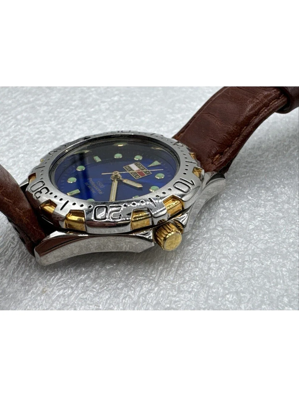 Tommy Hilfiger 1500 Professional Water Resistant Watch New Battery Leather Strap